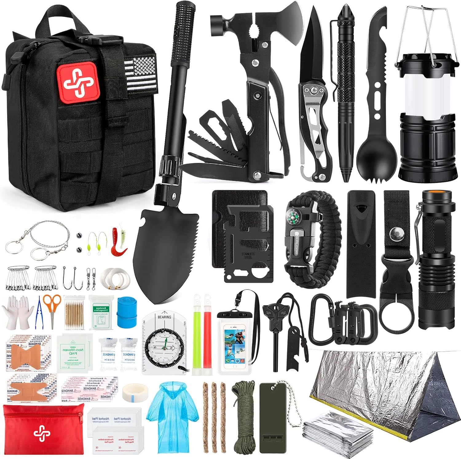 Survival Kit, 250Pcs, Gifts for Men Women Survival Kit, 250Pcs, Gifts for Men Women