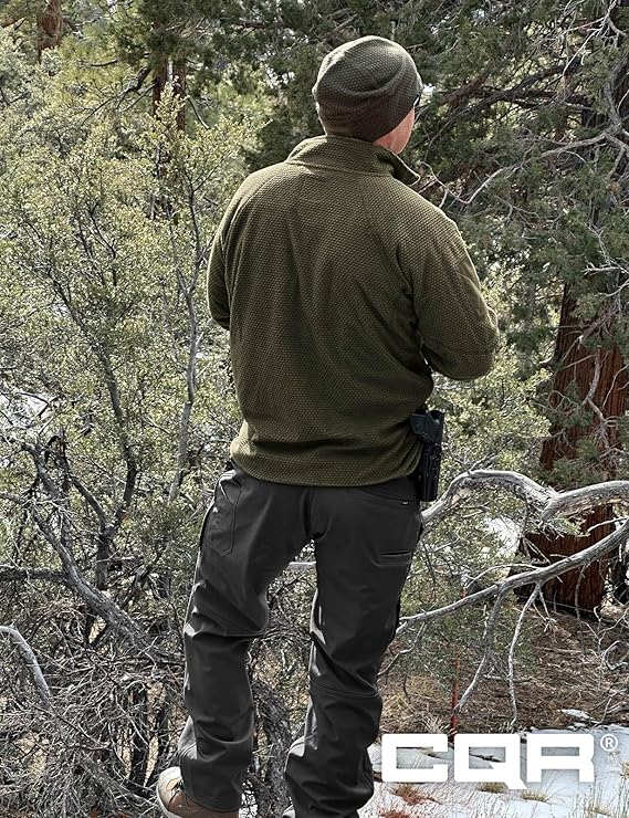 CQR Men's Full-Zip Tactical Jacket CQR Men's Full-Zip Tactical Jacket